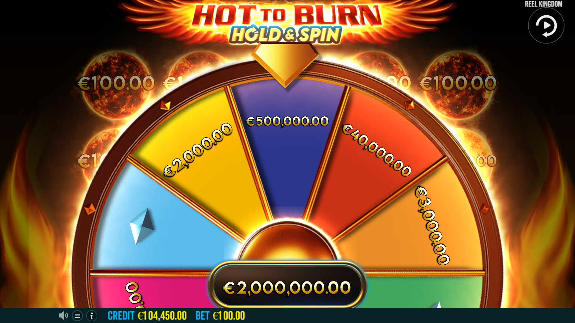 Hot to Burn Hold & Spin - Buy bonus 3