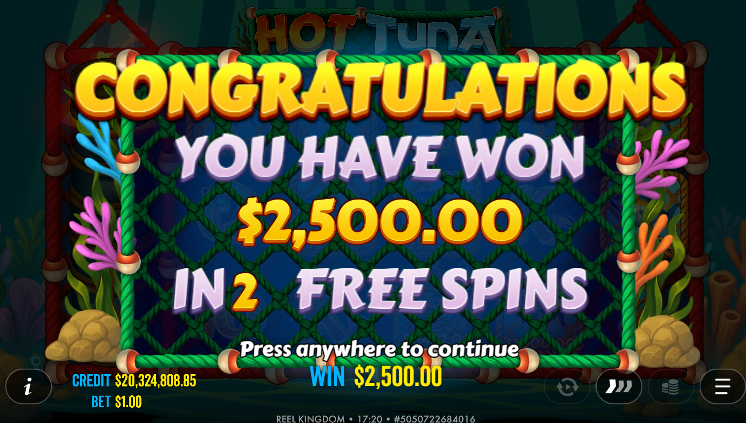 Hot Tuna - Big win 5