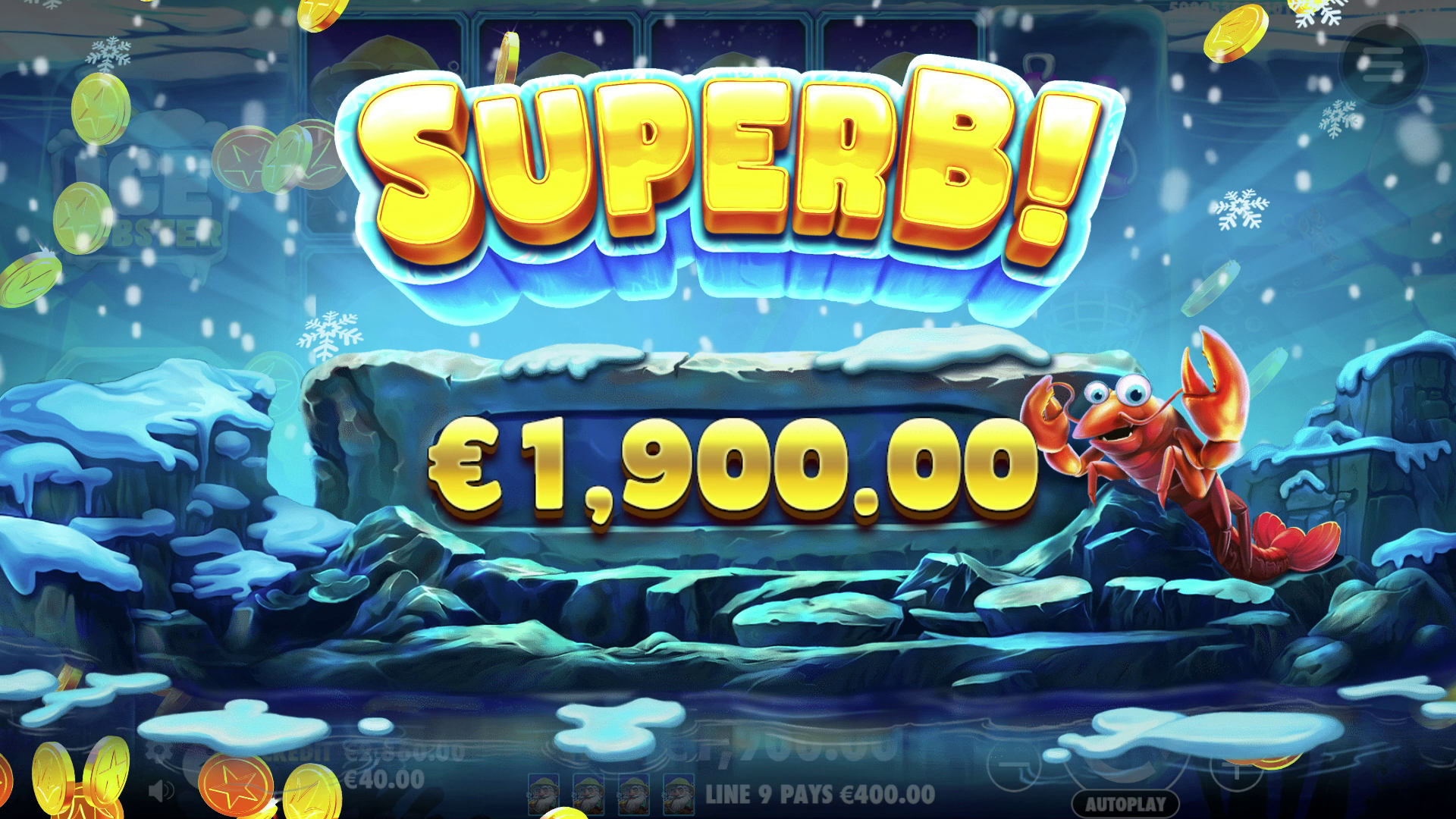 Ice Lobster - Big win 2