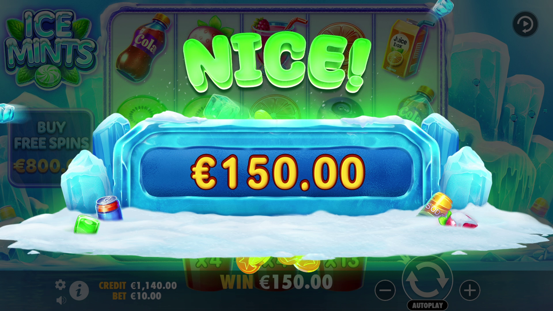 Ice Mints - Big win 10