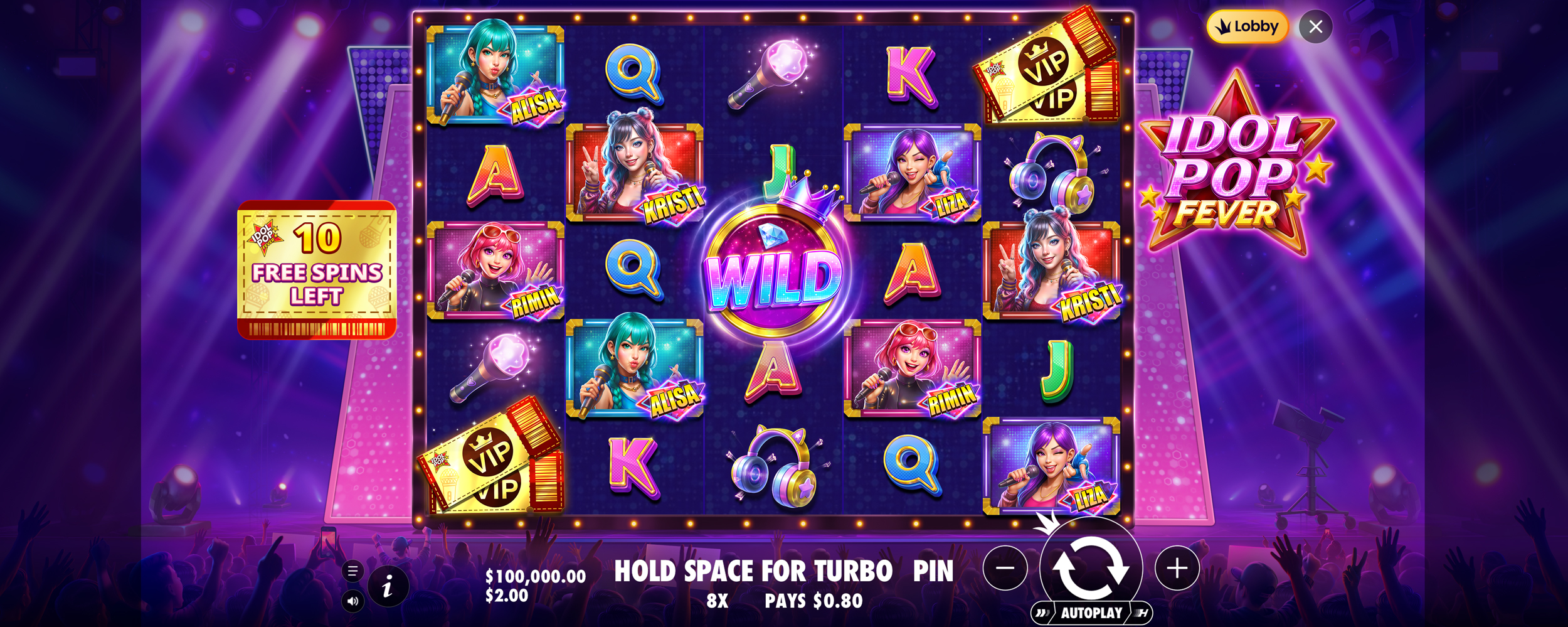 Idol Pop Fever - Free spins 3