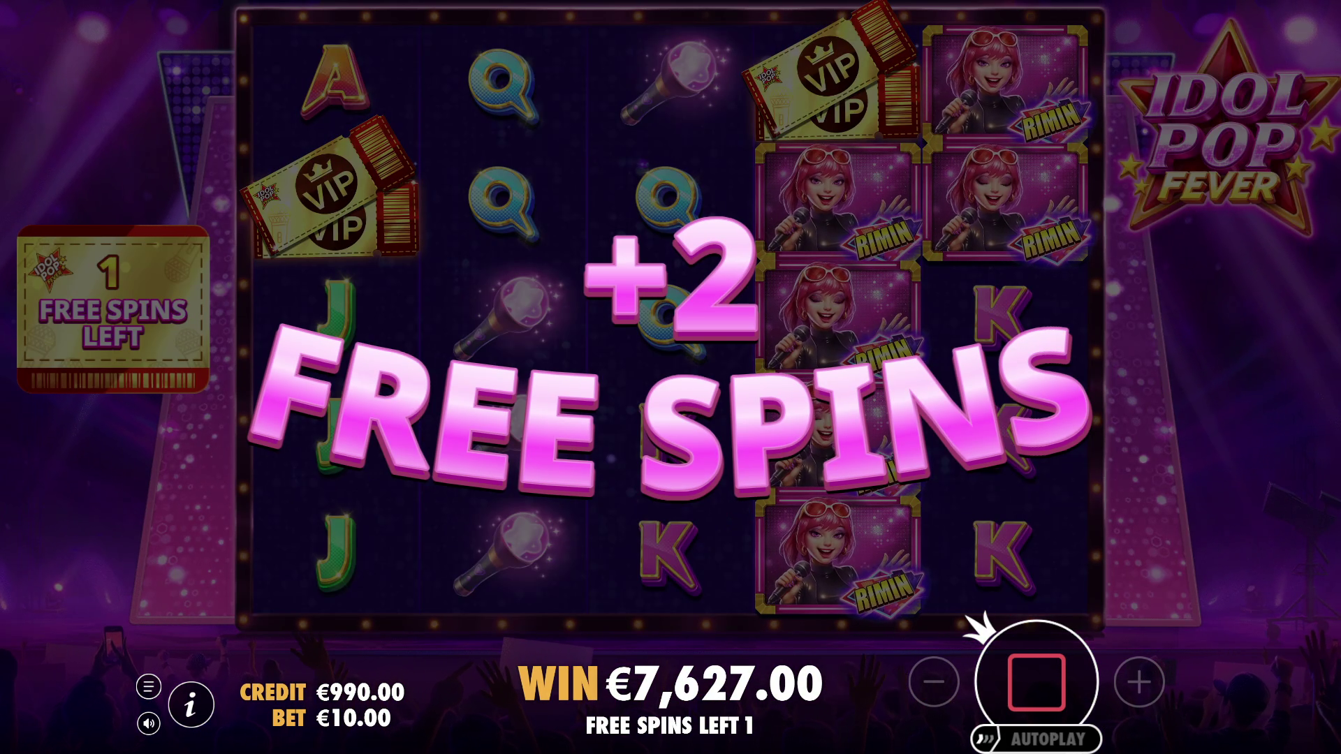 Idol Pop Fever - Free spins 5