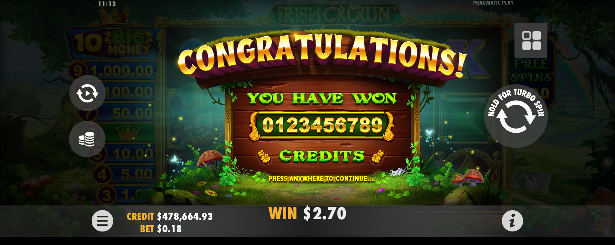 Irish Crown - Banner 2