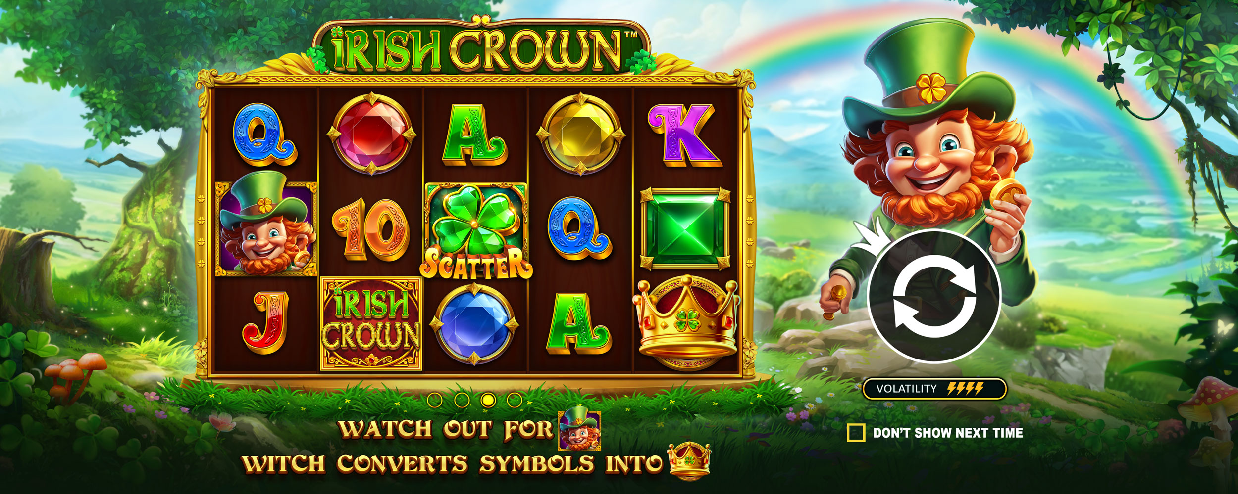 Irish Crown - Start screen 1