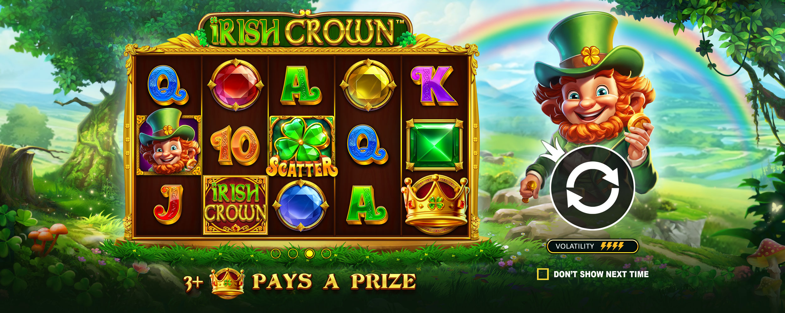 Irish Crown - Start screen 2
