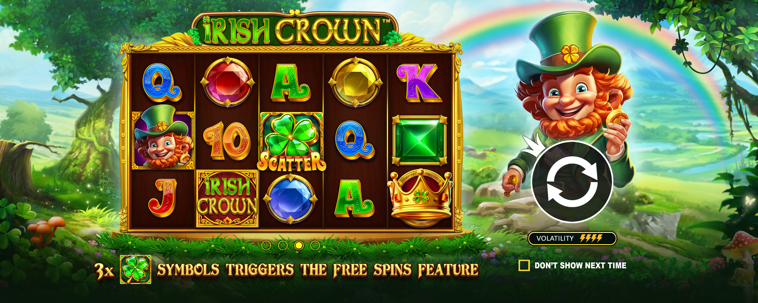 Irish Crown - Start screen 3