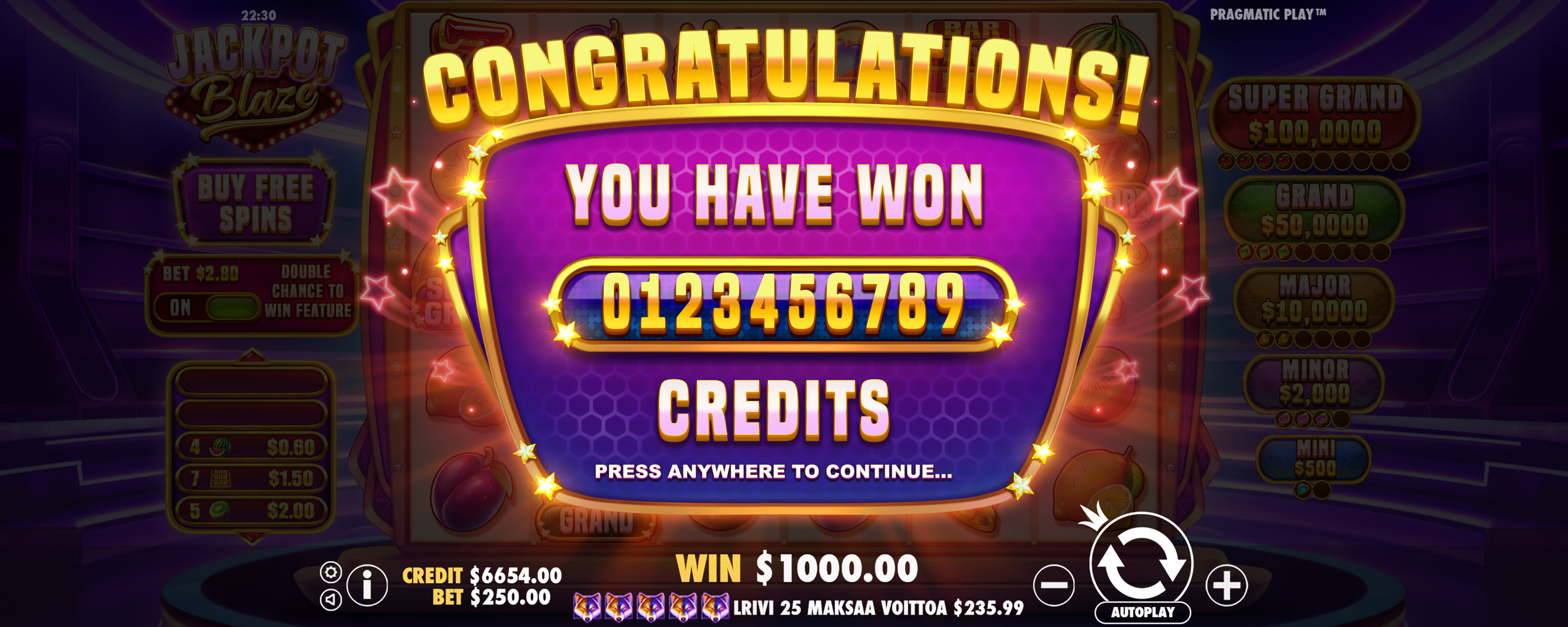 Jackpot Blaze - Banner 2