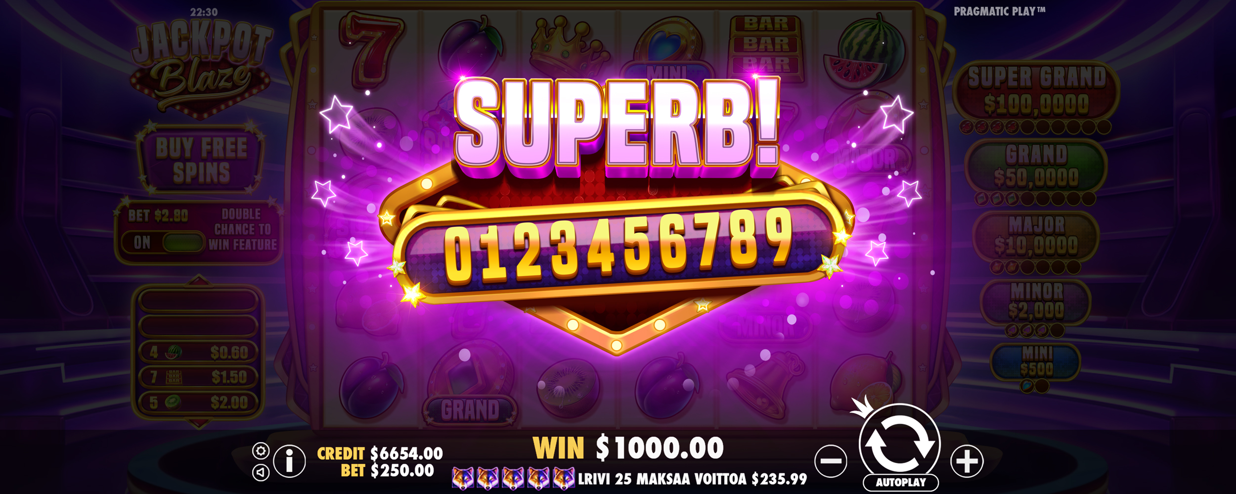 Jackpot Blaze - Big win 8