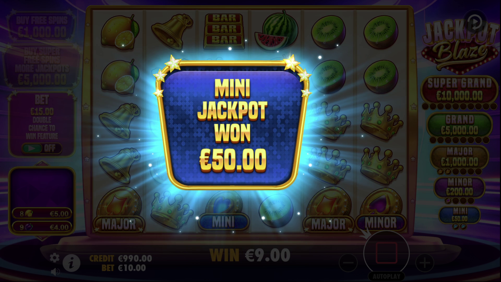 Jackpot Blaze - Big win 21