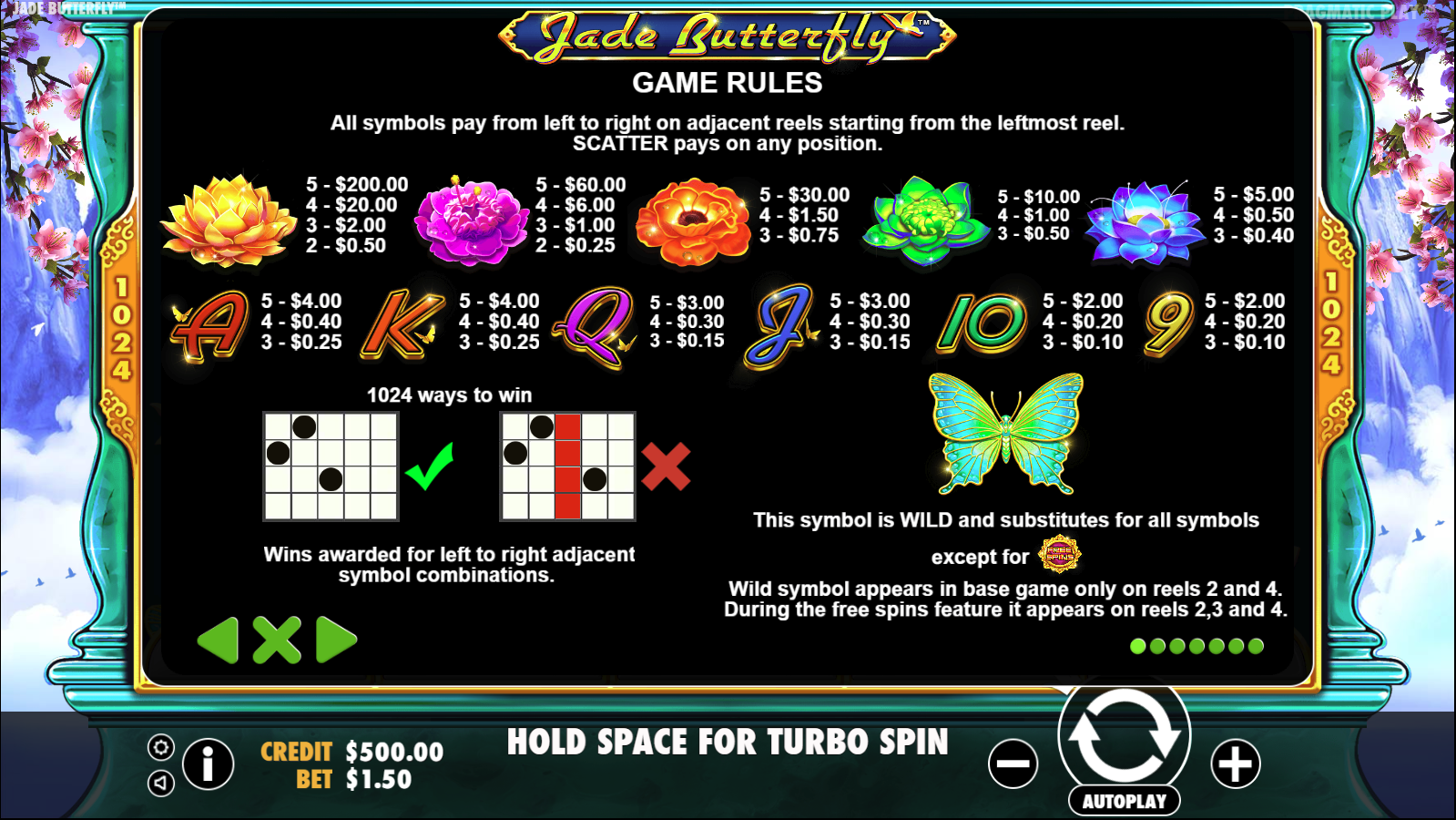 Jade Butterfly - Game rules 2