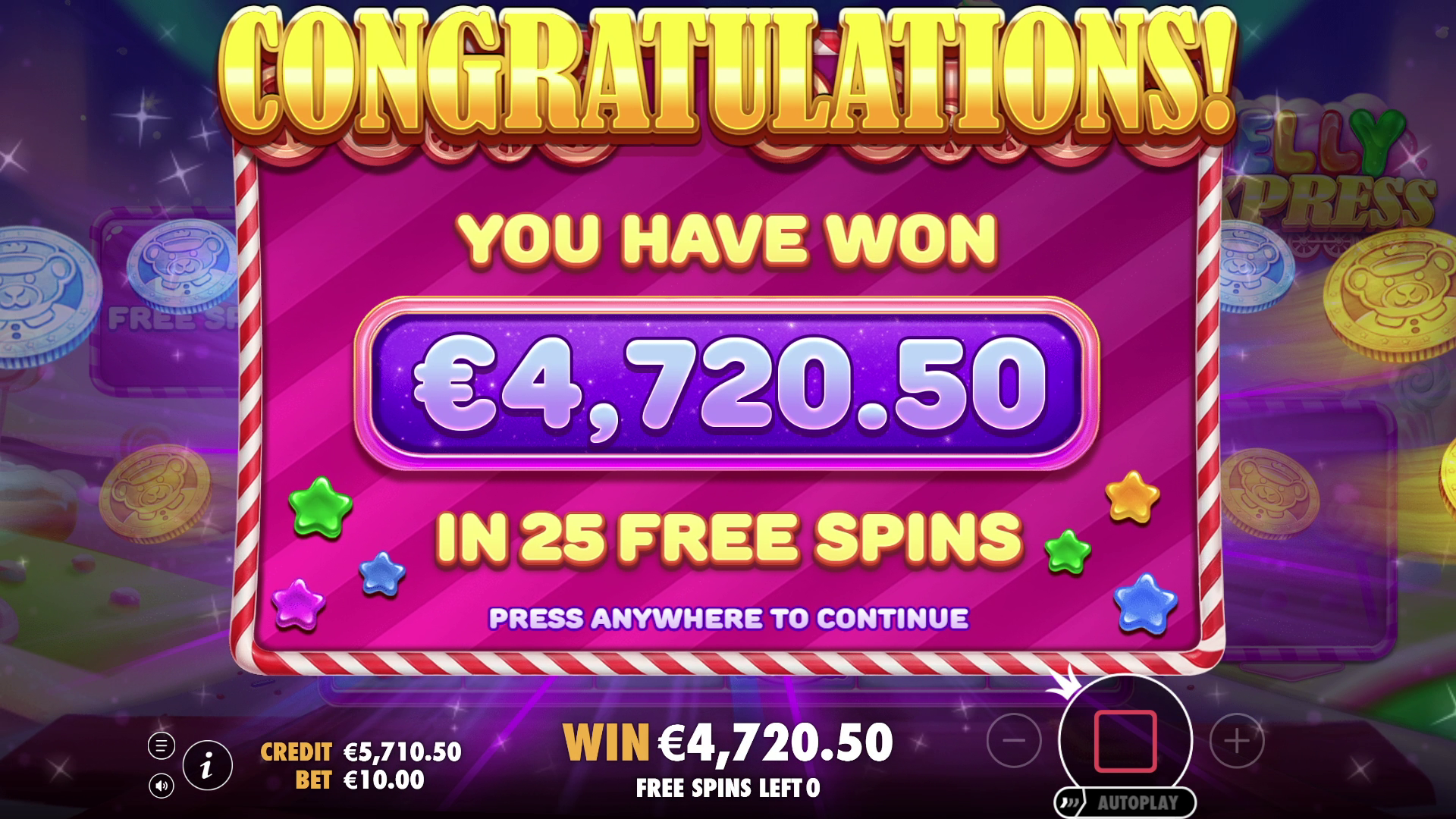 Jelly Express - Free spins 1