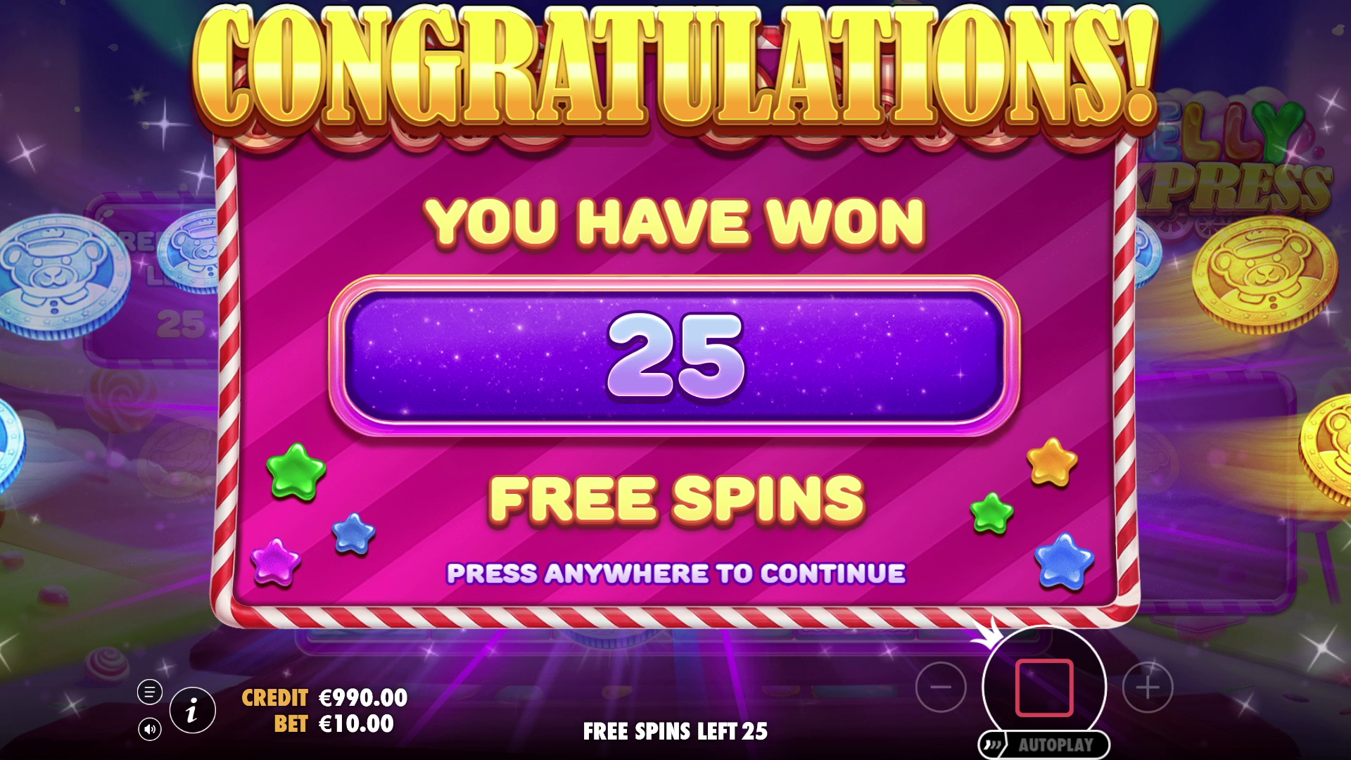 Jelly Express - Free spins 2