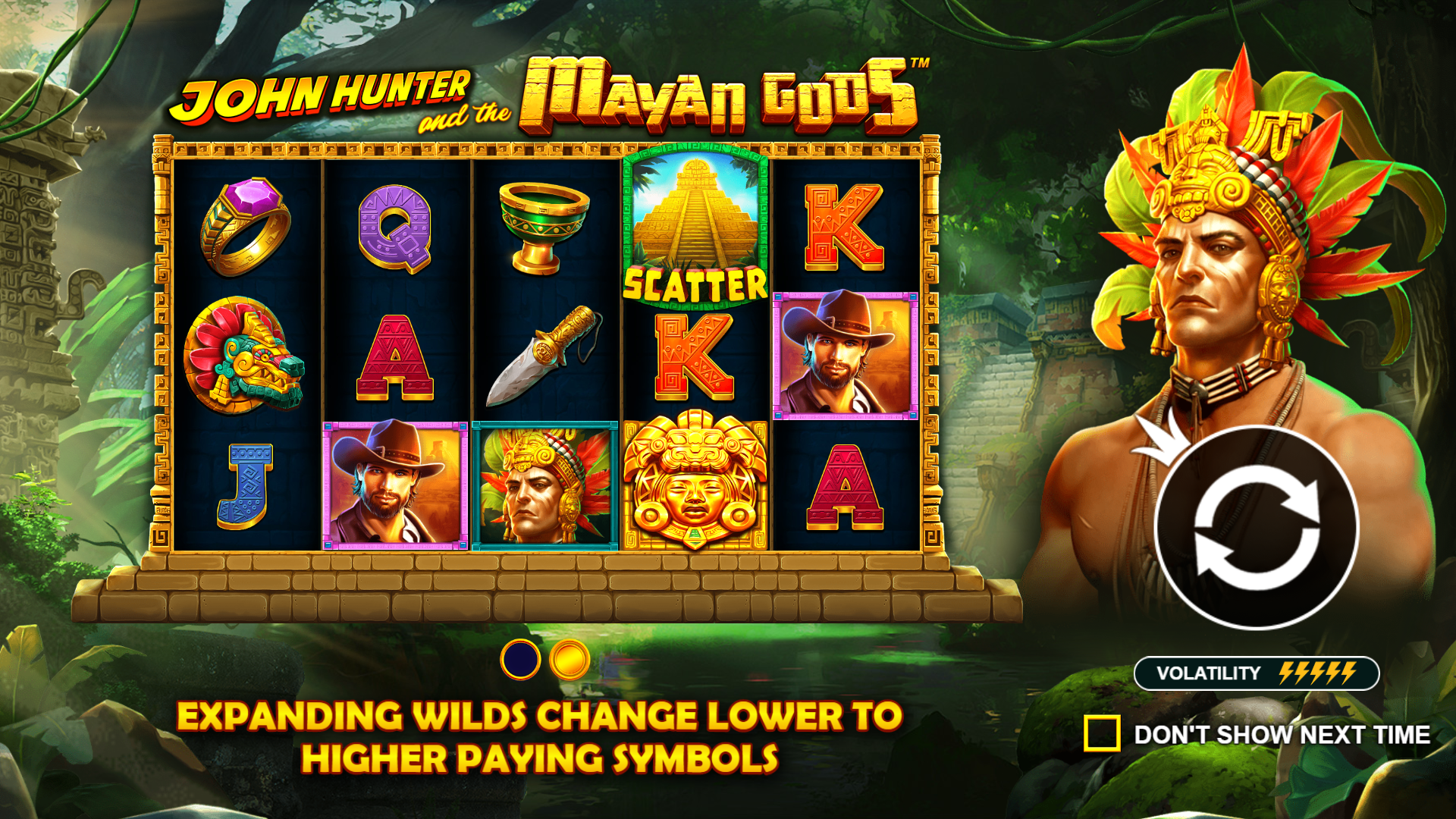 John Hunter and the Mayan Gods - Game rules