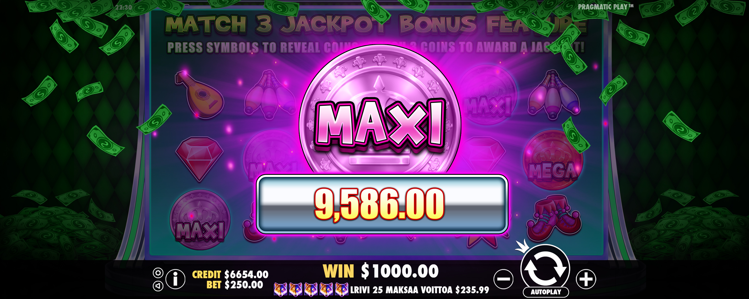 Joker’s Jewels Cash - Big win 14