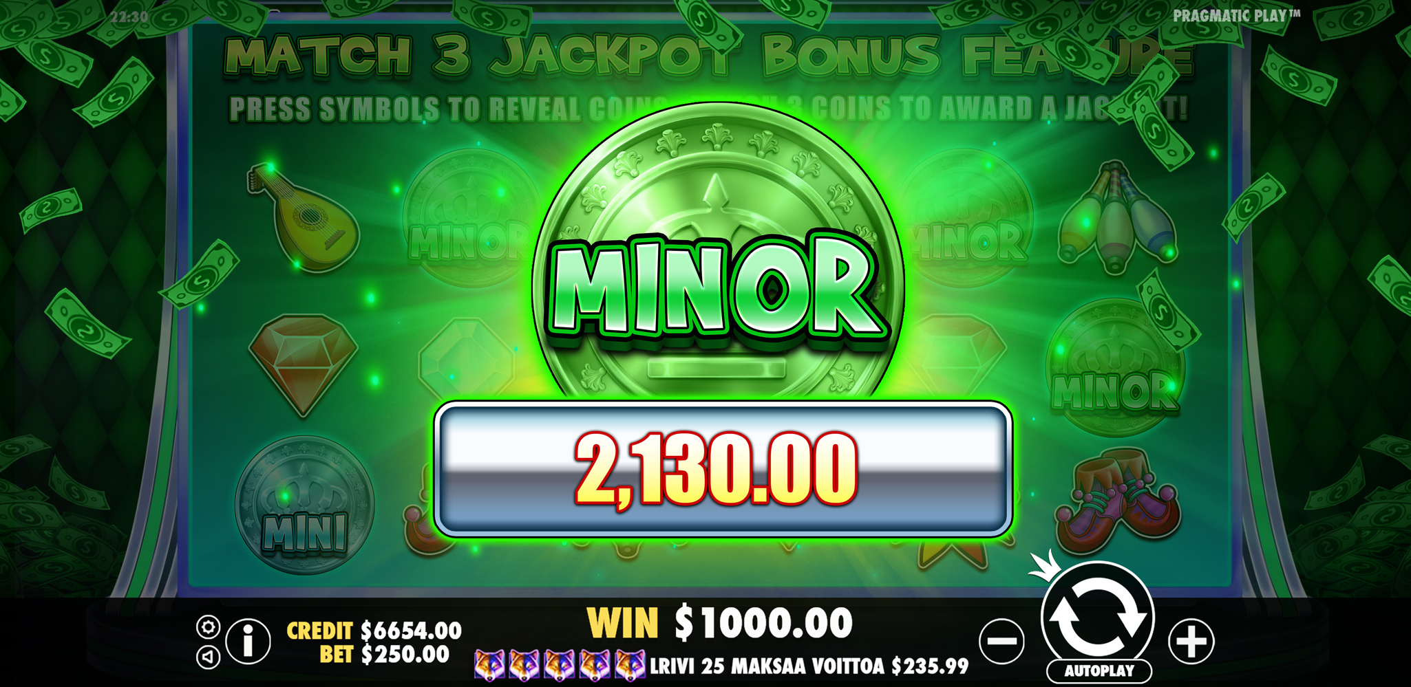 Joker’s Jewels Cash - Big win 19
