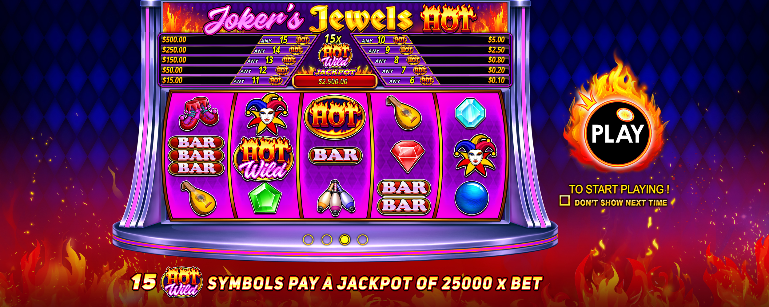 Joker’s Jewels Hot - Base game 1