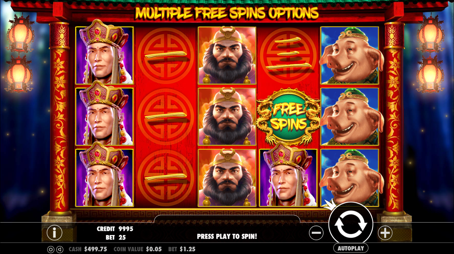 Journey to the West - Free spins 1