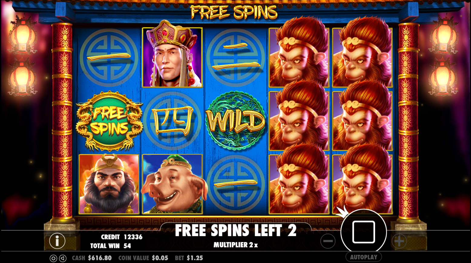 Journey to the West - Free spins 5