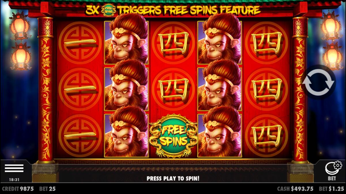 Journey to the West - Free spins 9