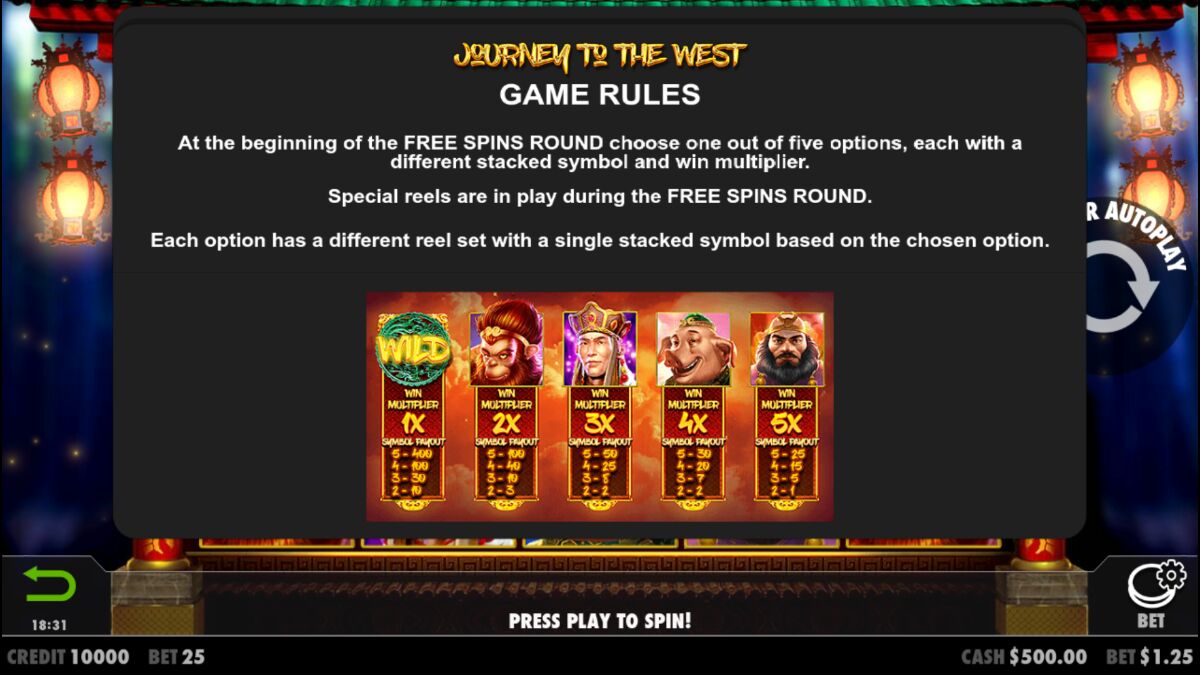 Journey to the West - Game rules 3