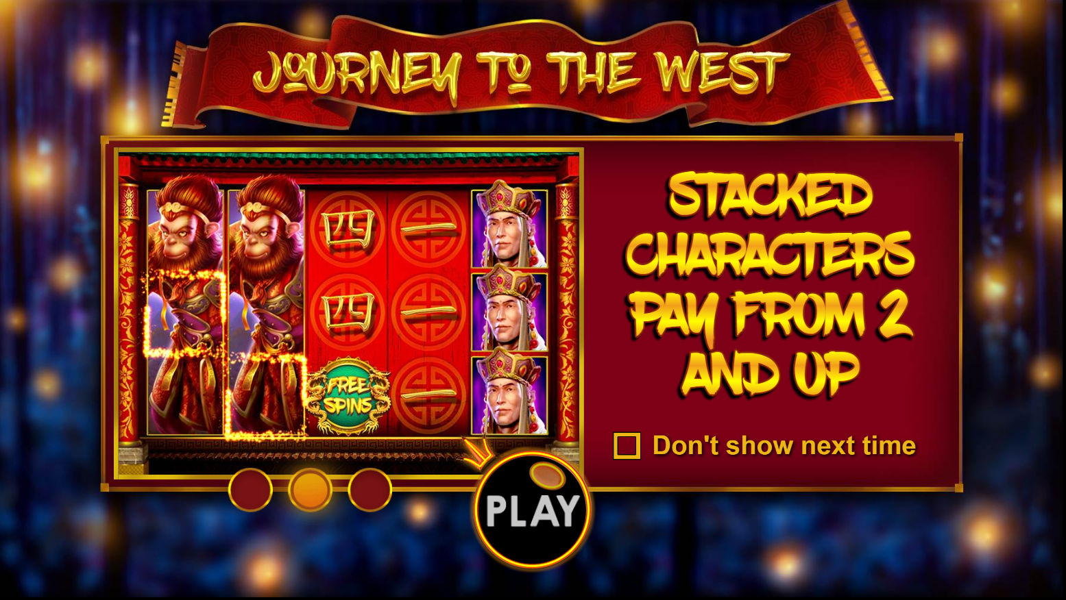 Journey to the West - Free spins 12