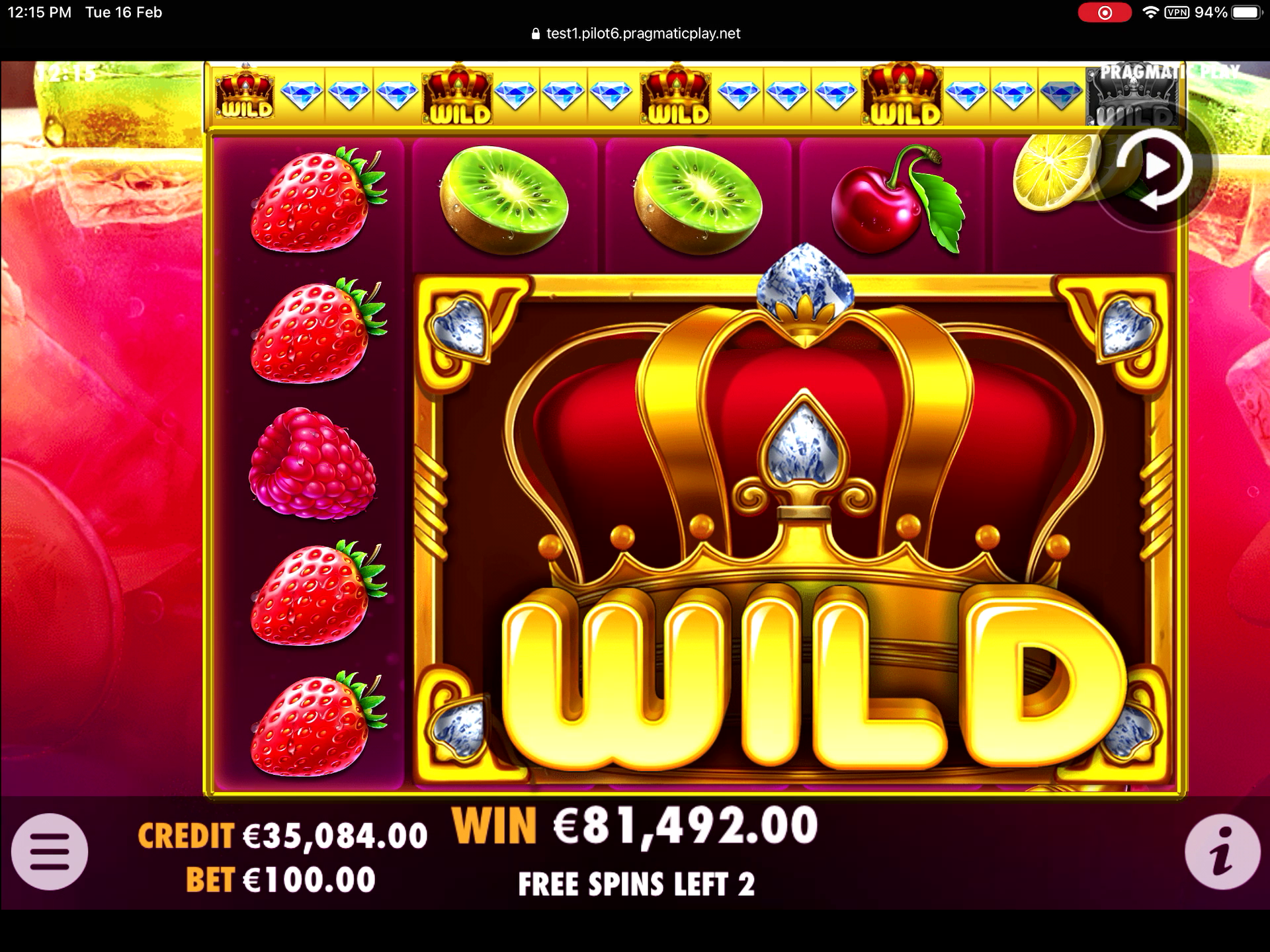 Juicy Fruits - Big win 2