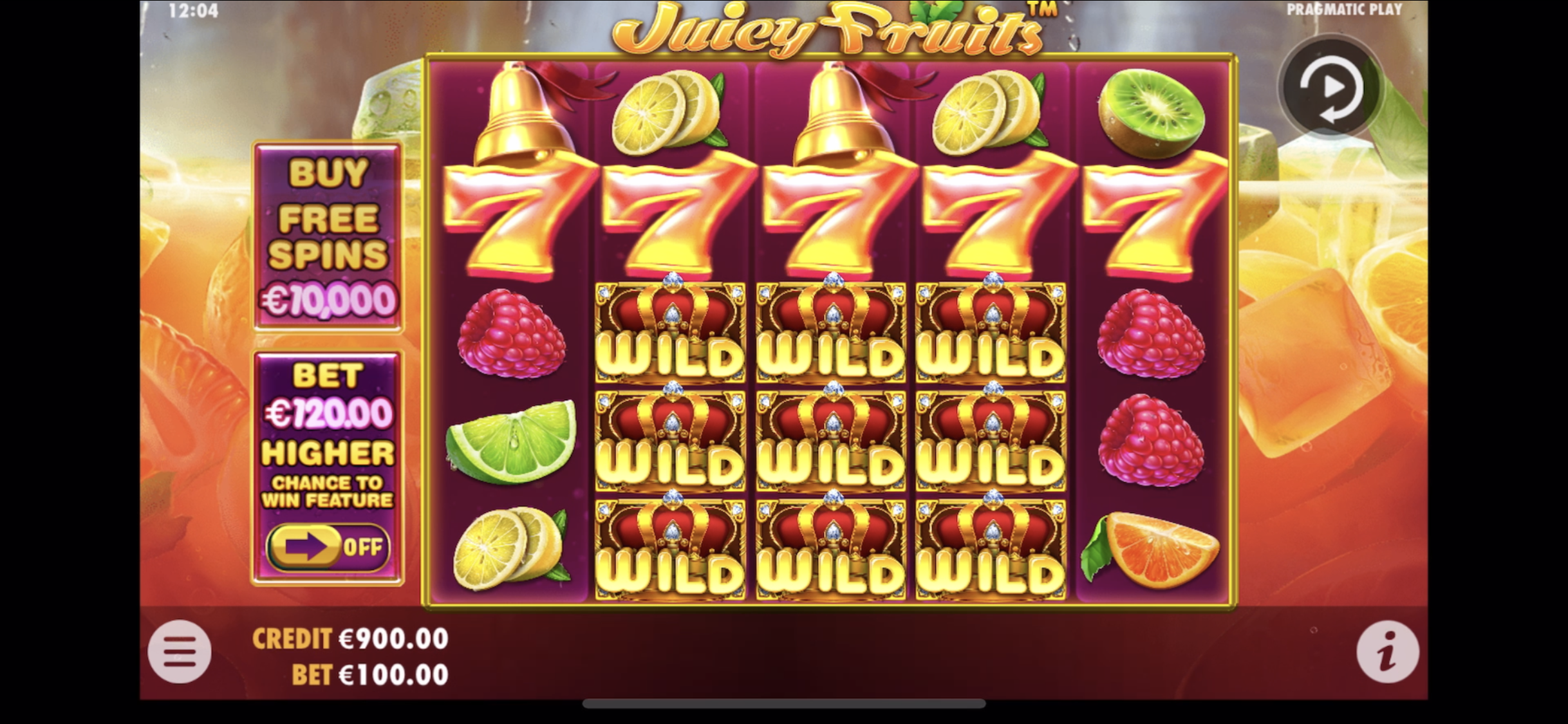 Juicy Fruits - Big win 4