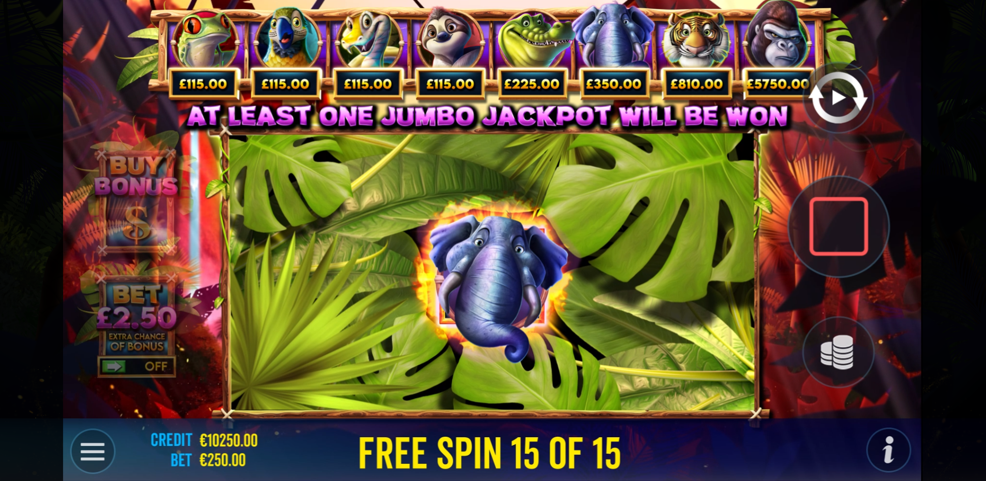 Jumbo Safari - Free spins 3