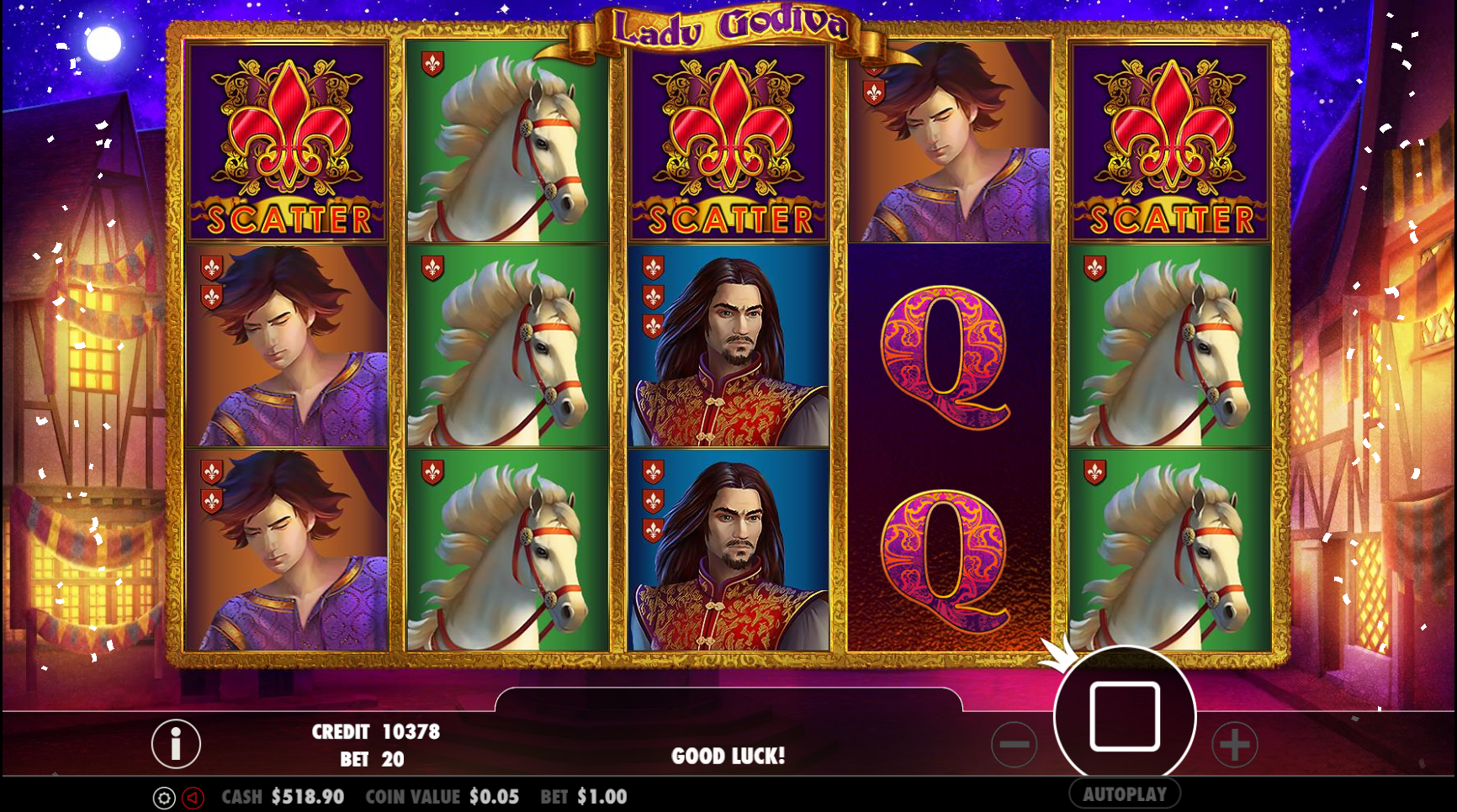 Lady Godiva - Base game 2