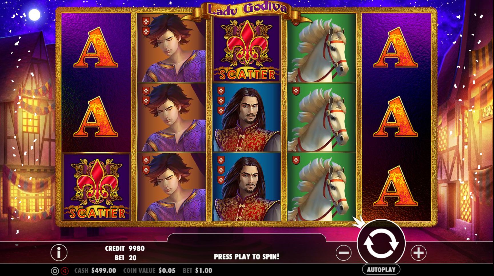 Lady Godiva - Base game 6