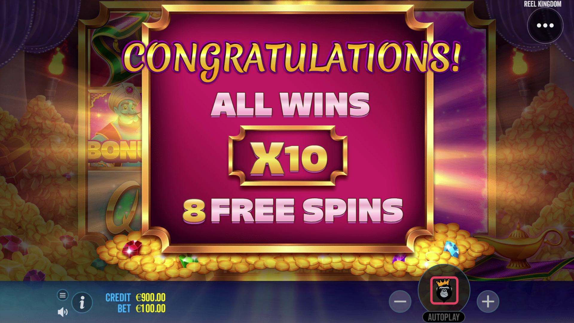 Lamp of Infinity - Free spins 2