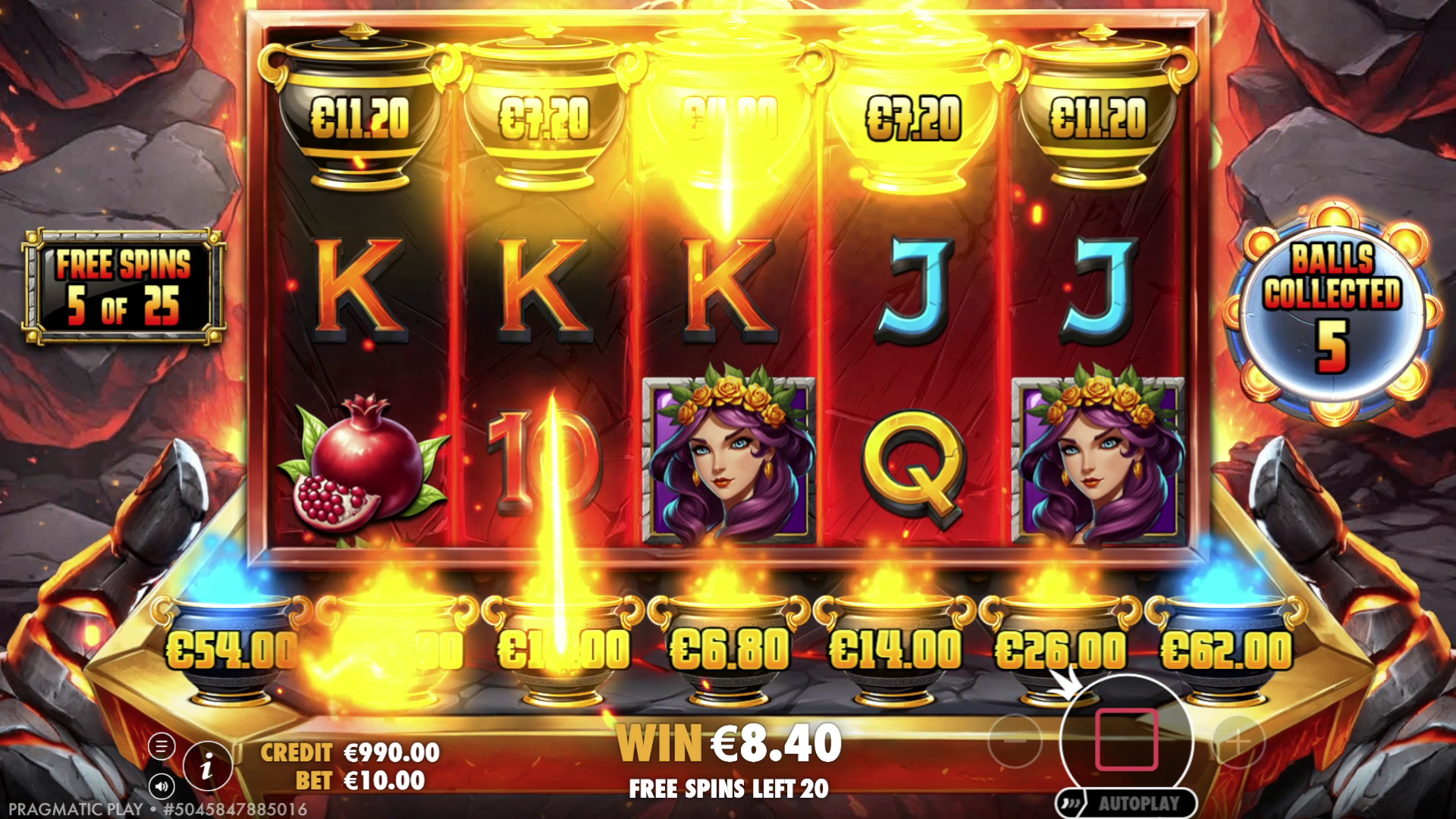 Lava Balls - Free spins 2