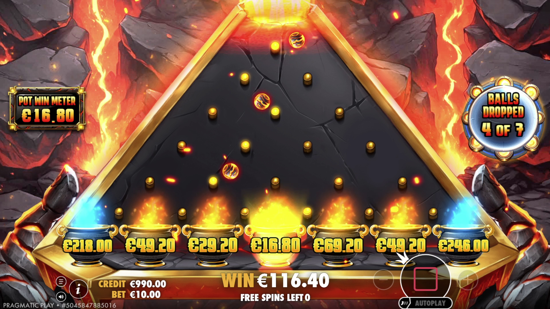 Lava Balls - Free spins 4