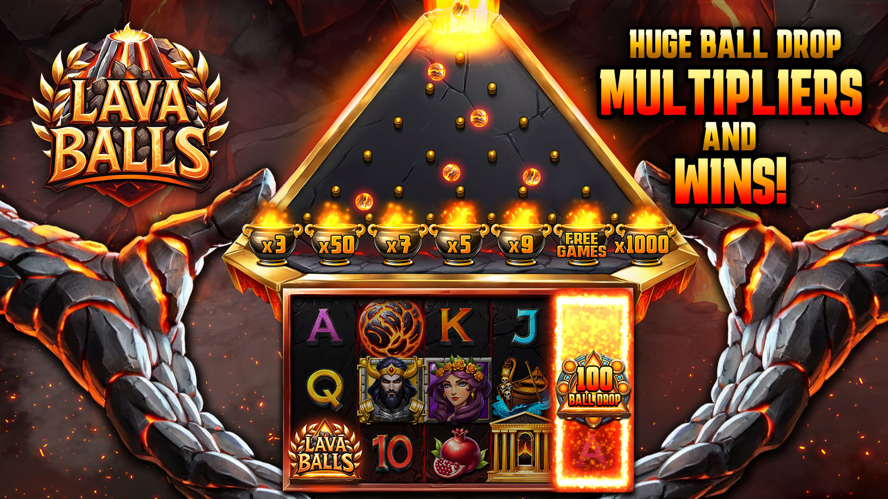Lava Balls - Free spins 9