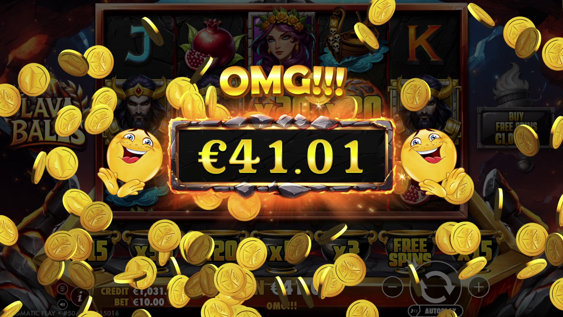 Lava Balls - Big win 5