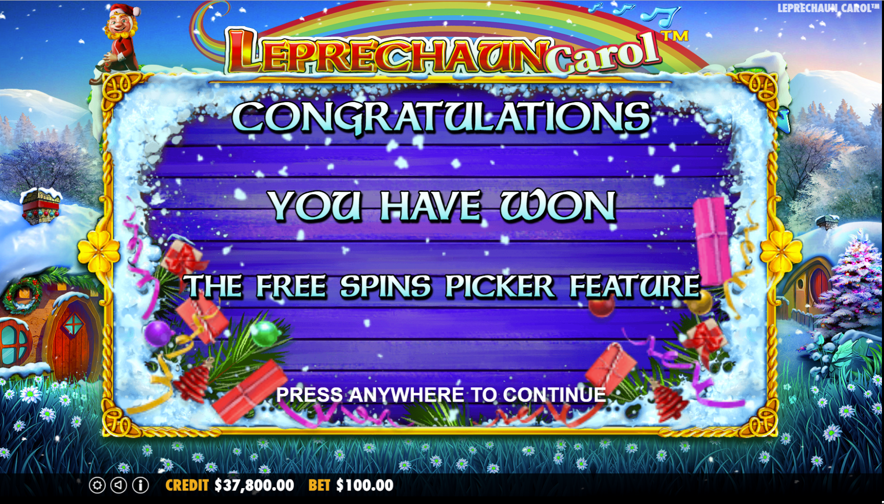 Leprechaun Carol - Free spins 1