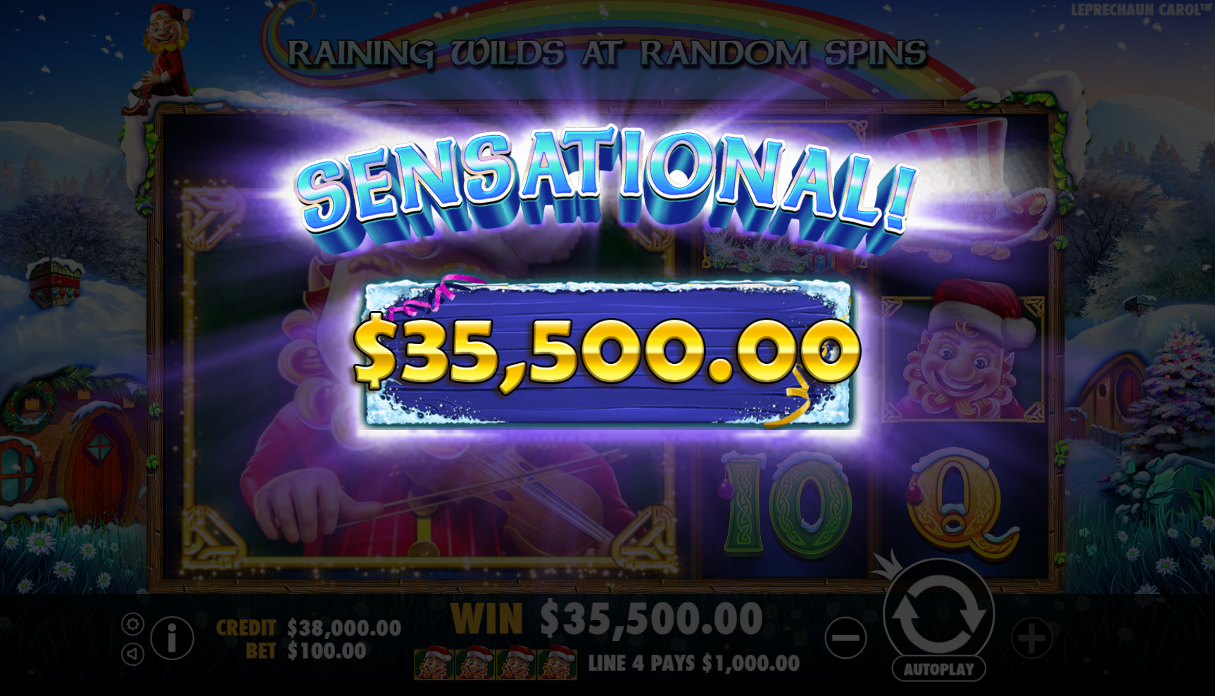 Leprechaun Carol - Big win 3
