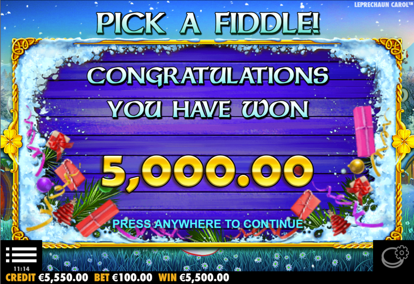 Leprechaun Carol - Big win 7