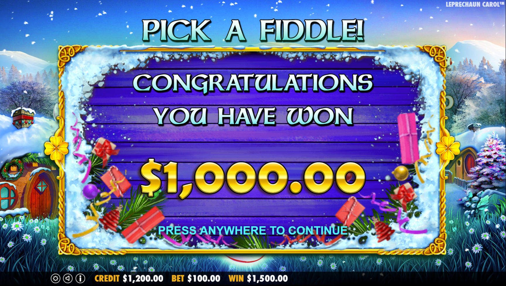 Leprechaun Carol - Big win 10