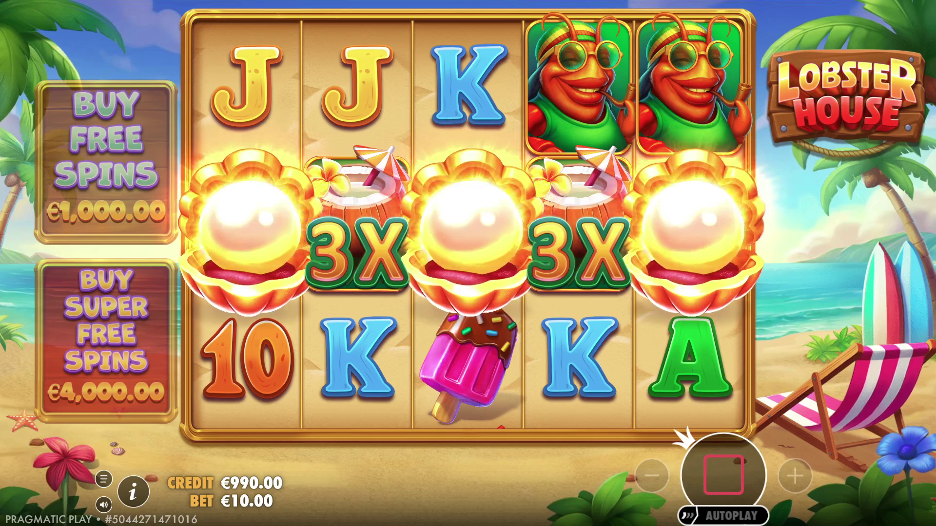 Lobster House - Free spins 1