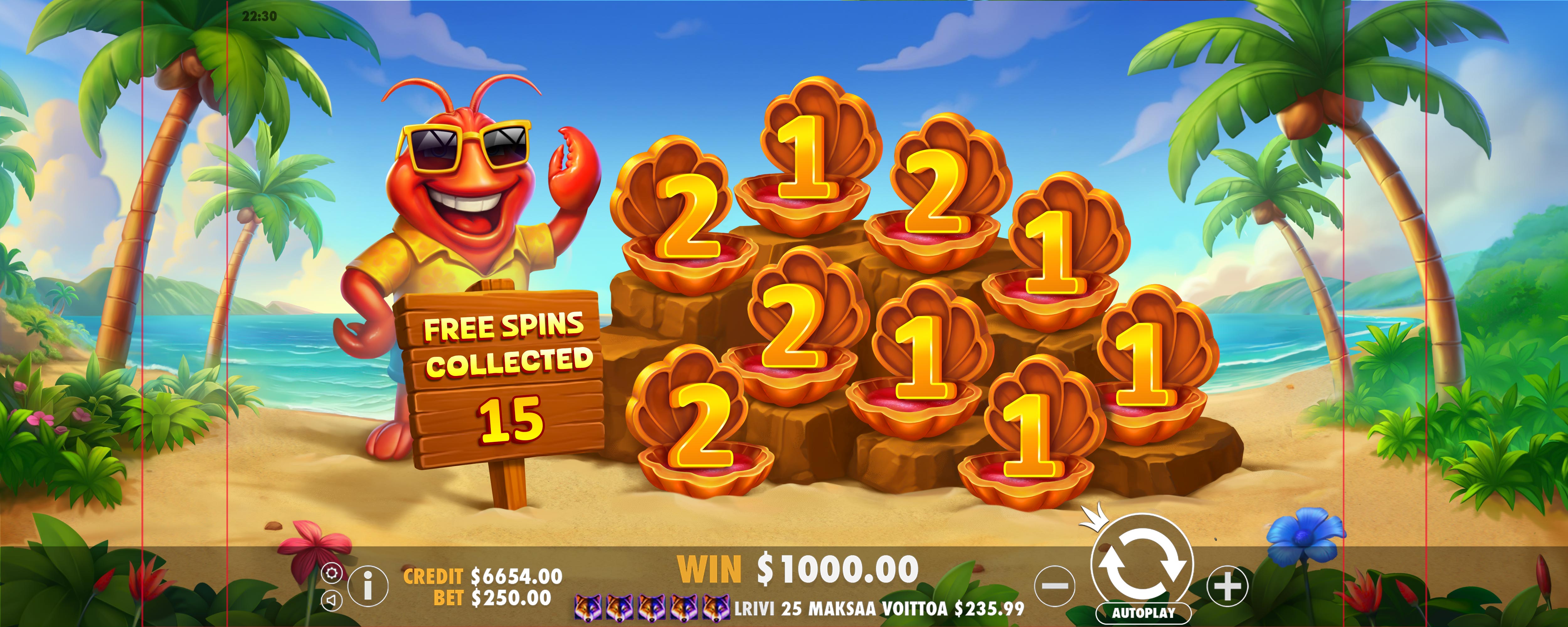 Lobster House - Free spins 4