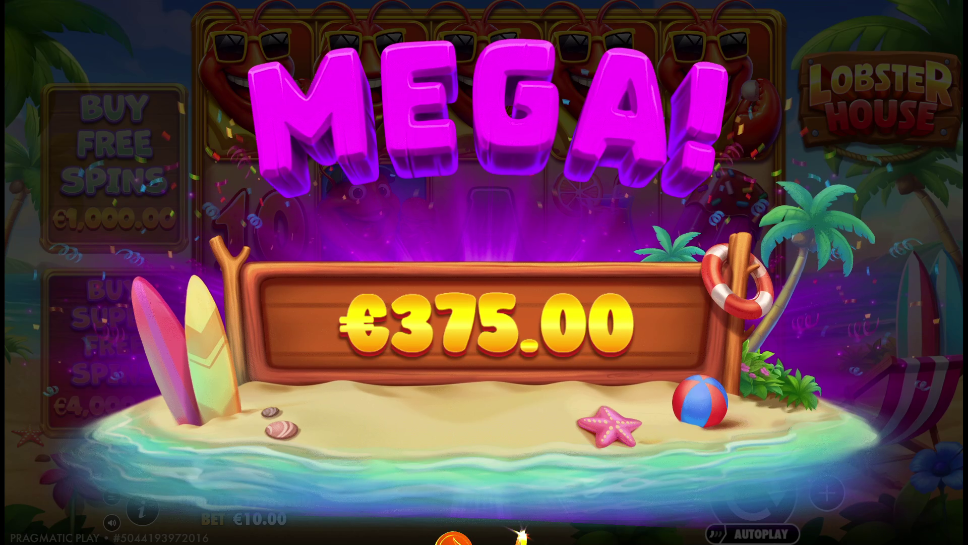 Lobster House - Big win 6