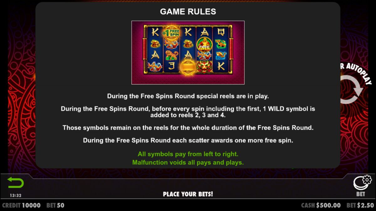 Lucky Dragons - Game rules 5