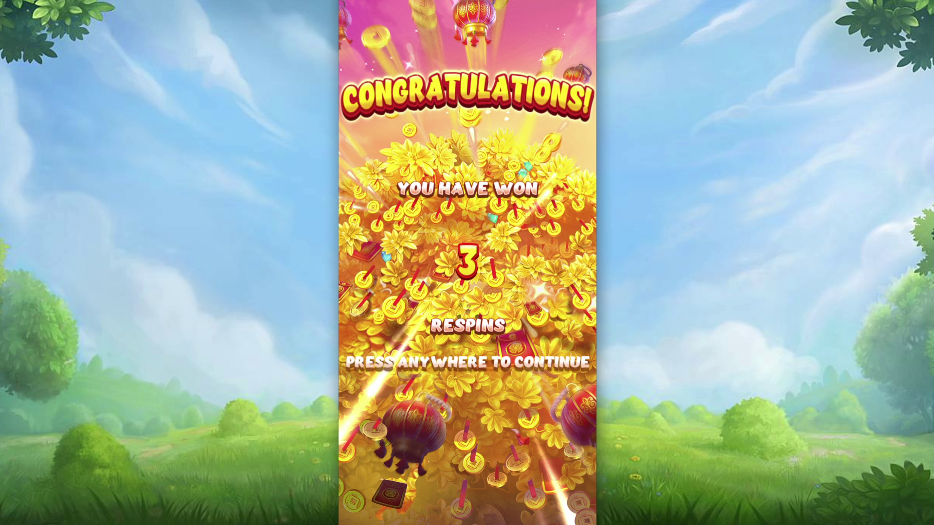 Lucky Fortune Tree - Free spins 1