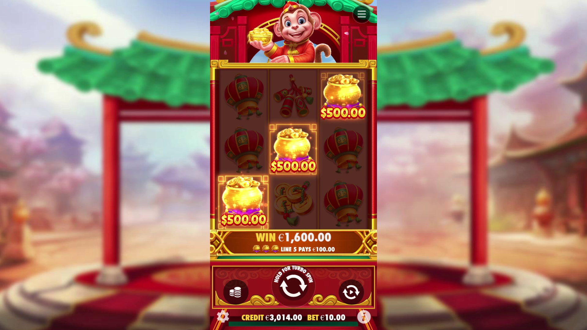 Lucky Monkey - Big win 2