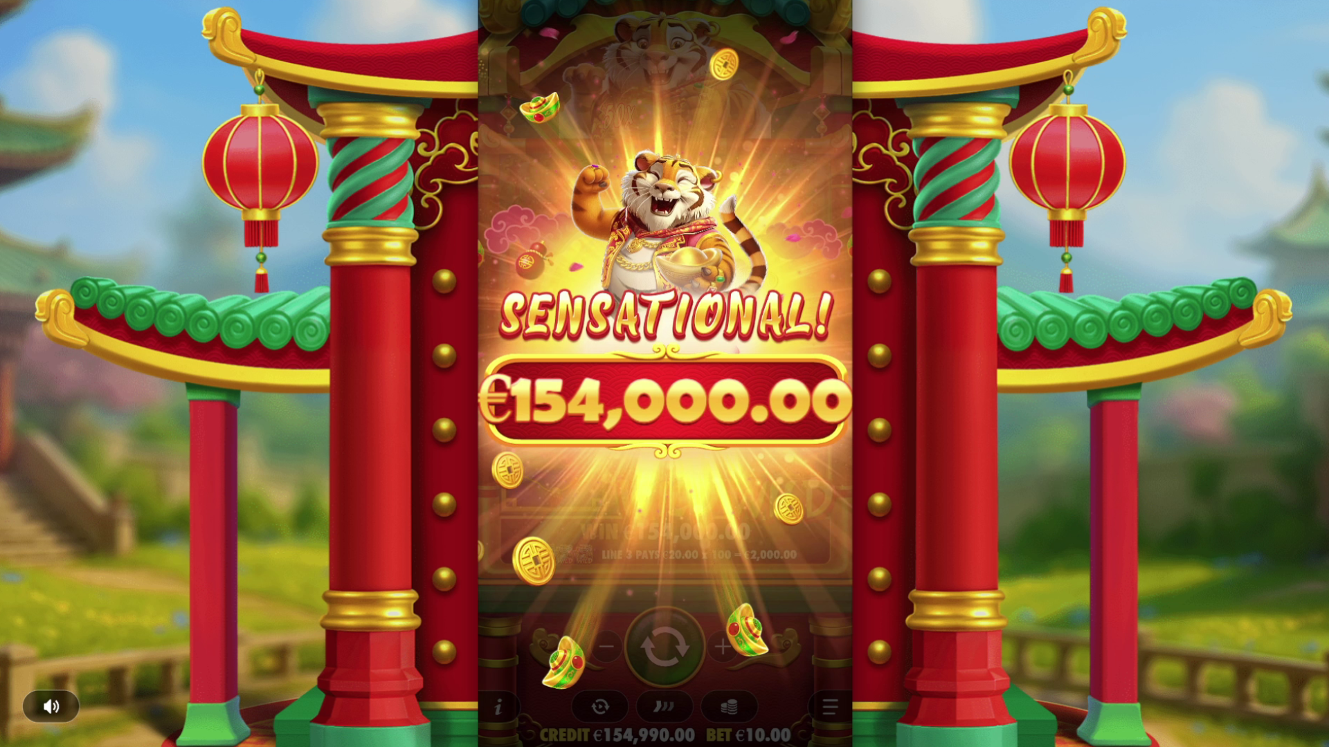 Lucky Tiger Gold - Big win 2