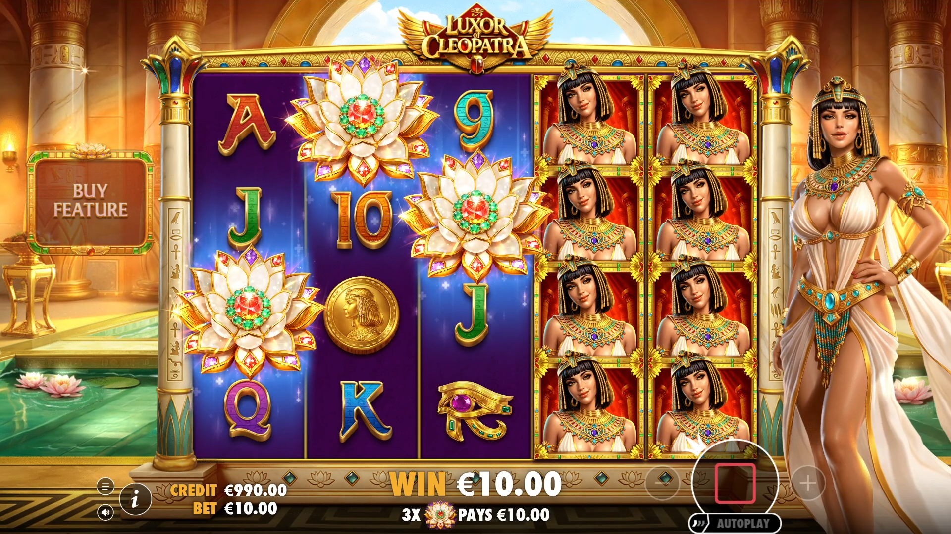 Luxor of Cleopatra - Free spins 4