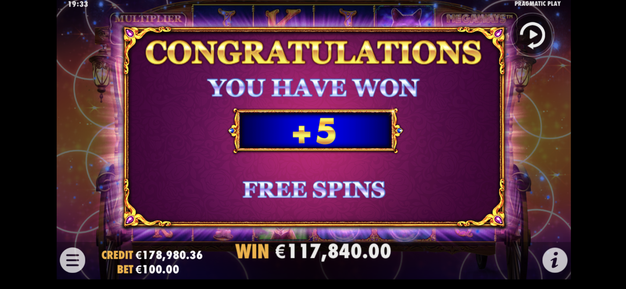 Madame Destiny Megaways - Free spins 2