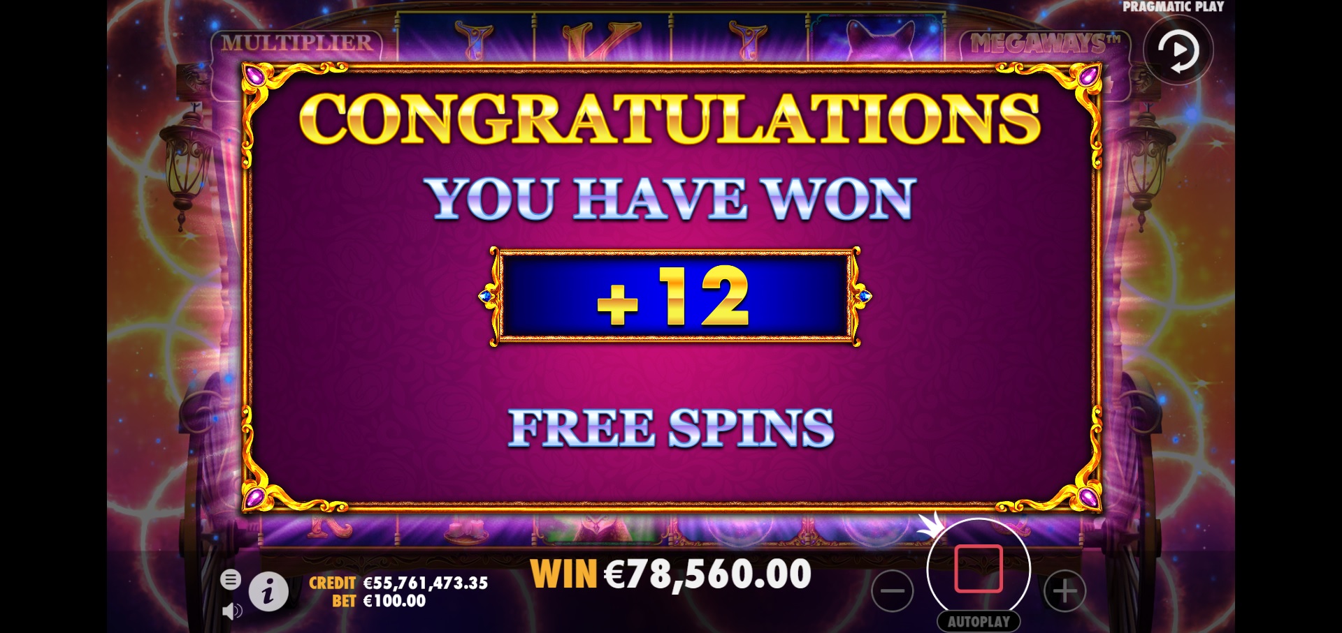 Madame Destiny Megaways - Free spins 8