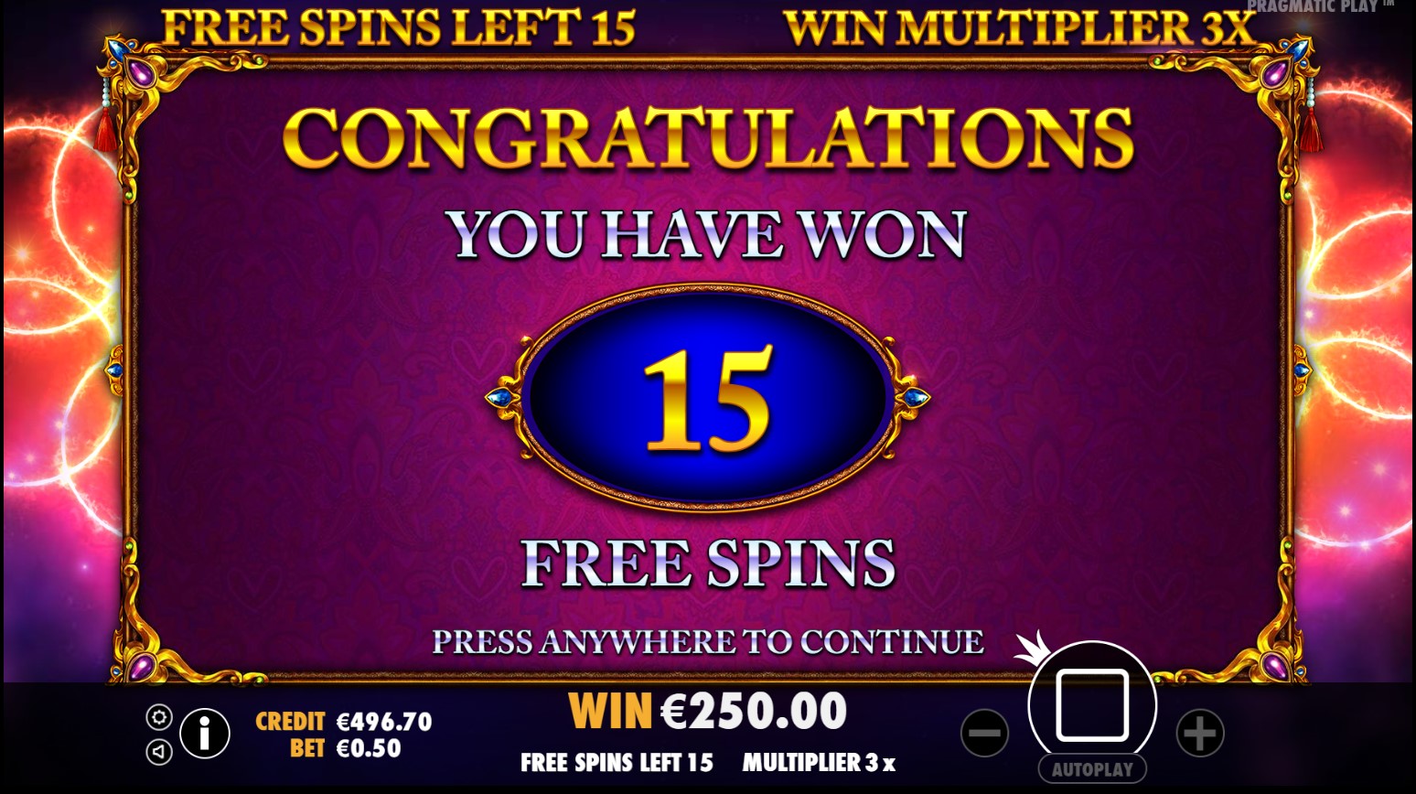Madame Destiny - Free spins 6